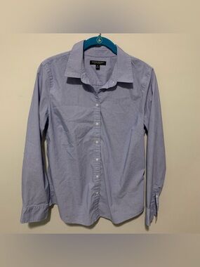 Banana Republic Pale Blue Long-Sleeve Button Shirt